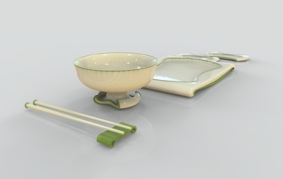 陶瓷創(chuàng)意之源 《怪獸來敲門》餐具設(shè)計的工業(yè)美學(xué)締造